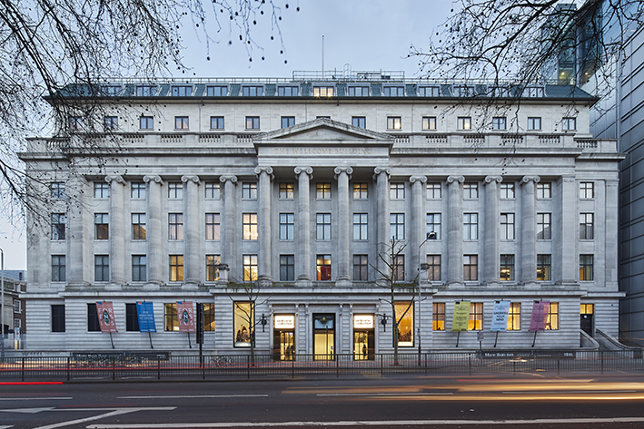 Wellcome Collection Building, London UK